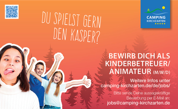 Animateur / Mitarbeiter Kinderprogramm (m/w/d) Juni bis September 2025 (VZ/TZ)