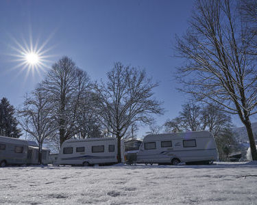 Camping Kirchzarten Wintercamping (Copyright: Markus Schwerer)